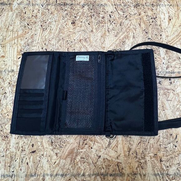 Danny K Multicolor Multi-Pocket Adjustable Strap Handbag Wallet Purse - Picture 3 of 6